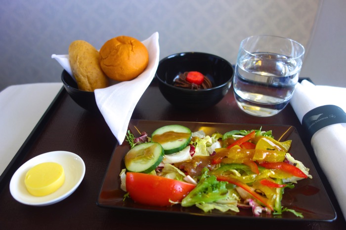 ガルーダ・インドネシア航空 機内食 バンコク