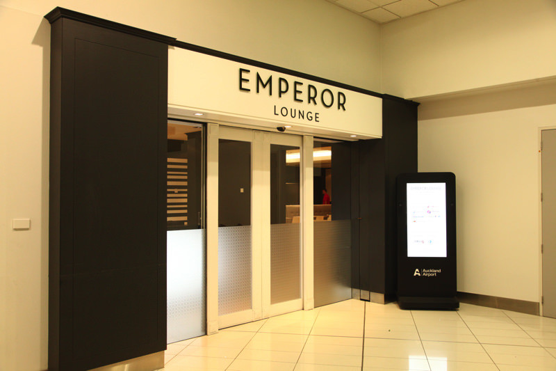 オークランド国際空港 EMPEROR LOUNGE