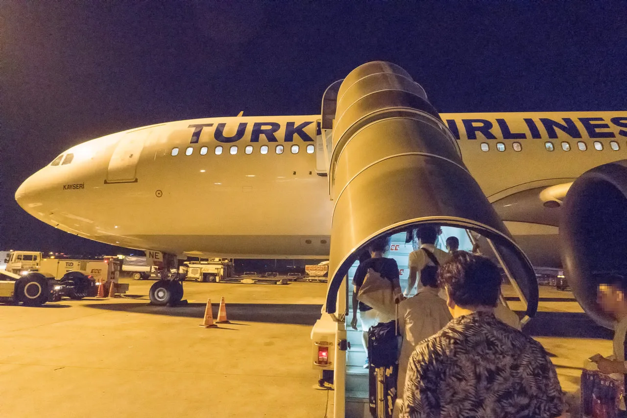 トルコ・ターキッシュエアラインズの機体