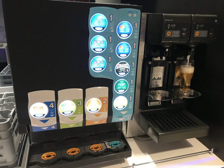 ドリンクコーナーの様子