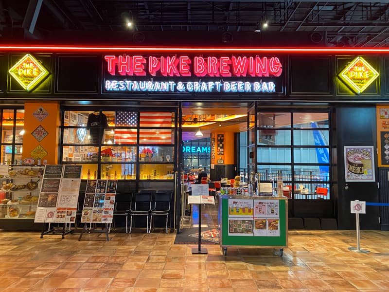 セントレアTHE PIKE BREWING RESTAURANT & CRAFT BEER BARの食事代をプライオリティパスで無料にする方法や注意点まとめ