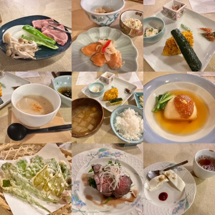 糠平温泉　中村屋　夕食